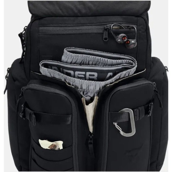 Under Armour Project The Rock Pro Series EMT LEO Bag Backpack Black Fast Ship - Picture 10 of 15